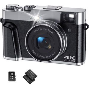 4K Digital Camera for Photography Autofocus 48MP Vlogging Camera for YouTube